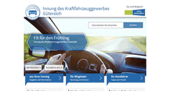 Desktop Screenshot of cleverfahren-guetersloh.de